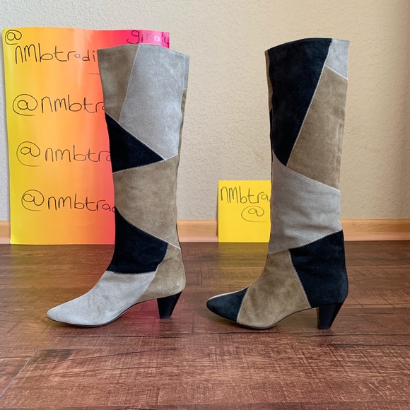 Isabel Marant Etoile 8M(38) patch multicolor boots - Picture 15 of 16